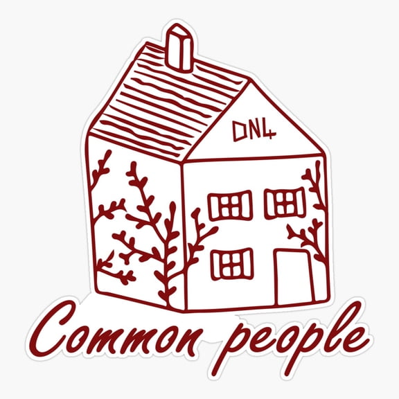Common people - Faith in the future Louis Tomlinson Sticker