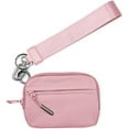 thumbnail image 1 of Commonlyto The Wallet 2nd Gen, Commonlyto Wallet, Wristlet Wallets For Women Holds Phone Nylon, Zippered Card Holder With Id Window, For Women Daily Travel & Shopping(pink), 1 of 9