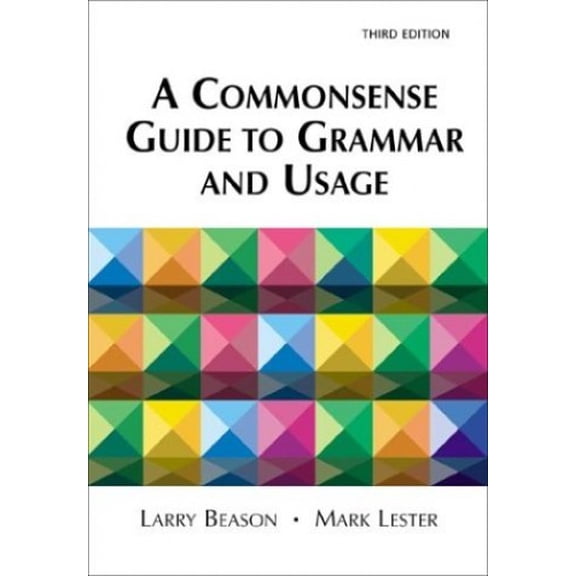 Pre-Owned Commonsense Guide to Grammer and Usage Paperback