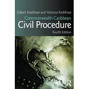 Commonwealth Caribbean Law Commonwealth Caribbean Civil Procedure, Paperback