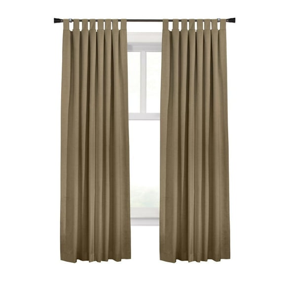 Commonwealth Home Fashions 2 Piece Blackout Curtain Set