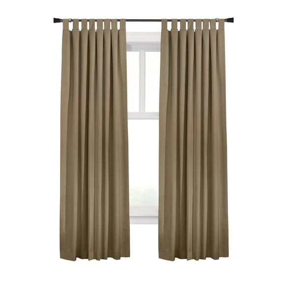 Commonwealth Home Fashions 2 Piece Blackout Curtain Set