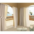 thumbnail image 1 of Commonwealth Home Fashions 70316-109-758-96 Gazebo Stripe Grommet Panel 96 in., Khaki, 1 of 4