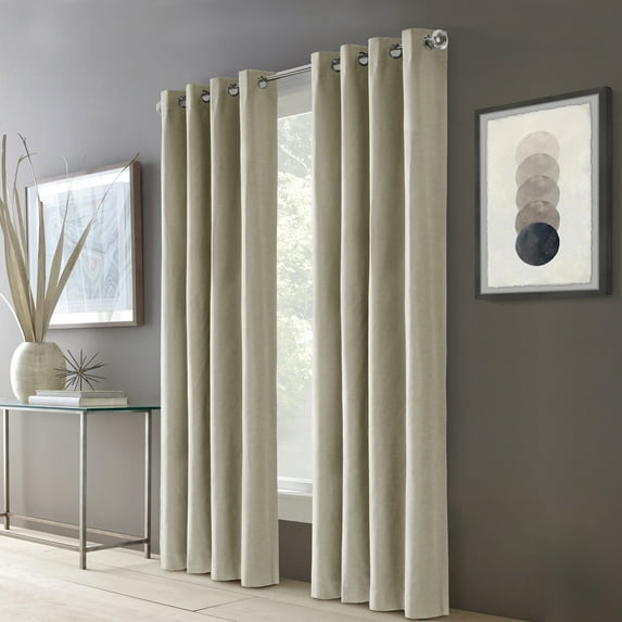 Commonwealth Home Fashions ThermaPlus Edison Grommet Panel 52" x 95" Linen