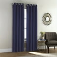 thumbnail image 1 of Commonwealth Home Fashions ThermaPlus Shadow Grommet Panel 52" x 95" Navy, 1 of 4