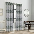 thumbnail image 1 of Commonwealth Jackson Grommet Curtain Panel - 52x84", Natural Grey, 1 of 6