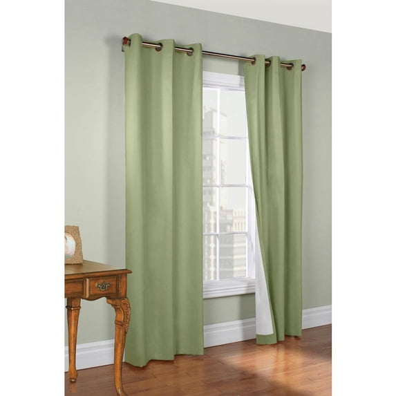 Commonwealth Weathermate 54" Grommet Curtain Panel in Coral (Set of 2)