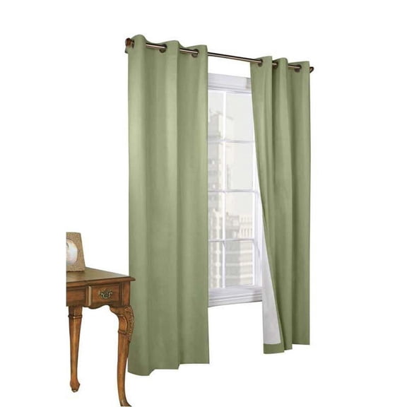 Commonwealth Weathermate 63" Grommet Curtain Panel in Sage (Set of 2)