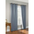 thumbnail image 1 of Commonwealth Weathermate 95" Grommet Curtain Panel in Blue (Set of 2), 1 of 2
