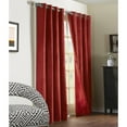 thumbnail image 1 of Thermaplus Navar Blackout Faux Suede 54 x 84 Grommet Top Panel Burgundy - 54 x 84",Burgundy, 1 of 2