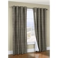 thumbnail image 1 of Commonwealth Waves 84" Grommet Curtain Panel in Pewter, 1 of 2