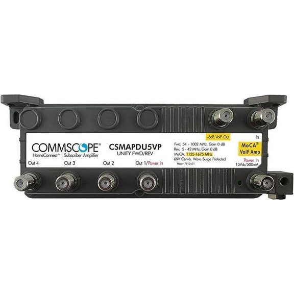 Commscope CSMAPDU5VPI 5-Port Xfinity Moca Home Connect Passive VoIP Amplifier