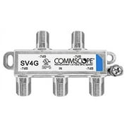 Commscope SV-4G HomeConnect 4-Way Coaxial Cable Splitter 5-1002 MHz CATV 120 dB 75 ohm