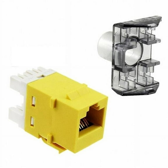 Commscope USL600-YEL Uniprise SL-Series RJ45 Cat6 Jack, Yellow