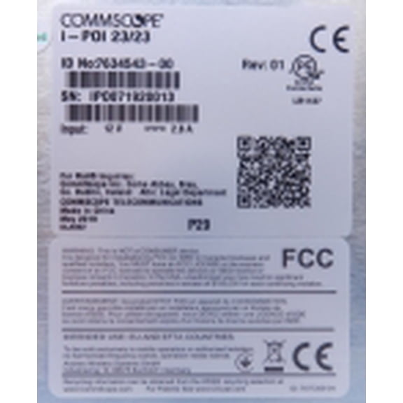 Commscope i-POI 23/23 Active Intelligent Point of Interface 12V 12.8A 7634543-00
