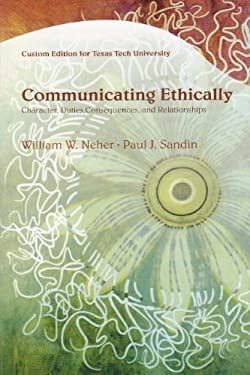 Pre-Owned Communicating Ethically (Custom Ttu) 9780536920508 Used ...