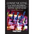 thumbnail image 1 of Communicating for Managerial Effectiveness (Paperback) by Phillip G Clampitt, 1 of 1