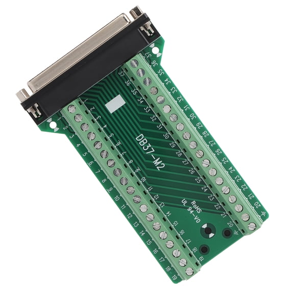 Communication Debugging Tool, DB37 Breakout Connector with Insulation Pad Clear Labeling