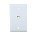 thumbnail image 1 of On-Q / Legrand TPTE1LA 2 Line Telephone Wall plate (4 Conductor), Light Almond, 1 of 2
