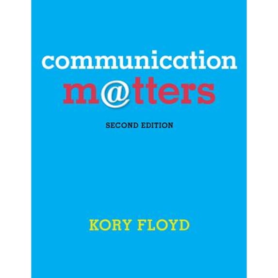 Pre-Owned Communication Matters - Standalone book (Paperback) 0078036860 9780078036866