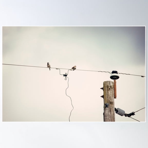 Communication Poster Wall Art, Modern Wall Decor For Living Room Bedroom, 24x36 UNFRAMED