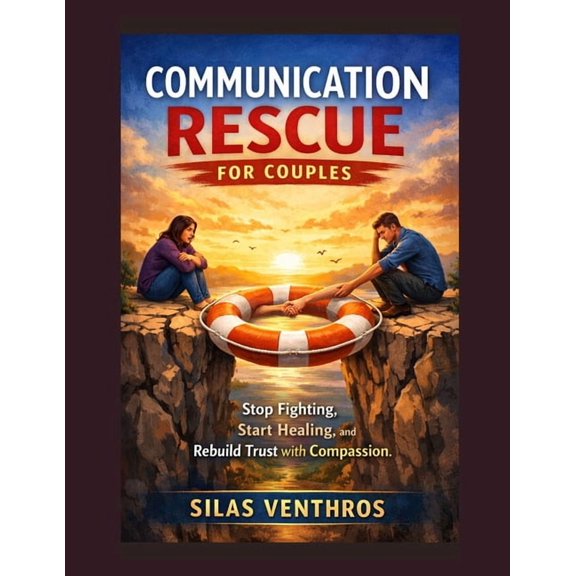 Communication Rescue for Couples: Stop Fighting, Start Healing, and Rebuild Trust with Compassion, (Paperback)