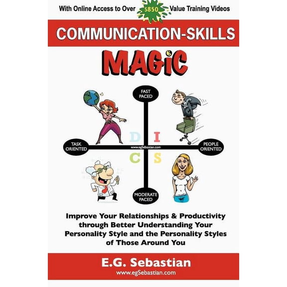 Communication Skills Magic: Improve Your Relationships & Productivity through Better Understanding Your Personality , (Paperback)