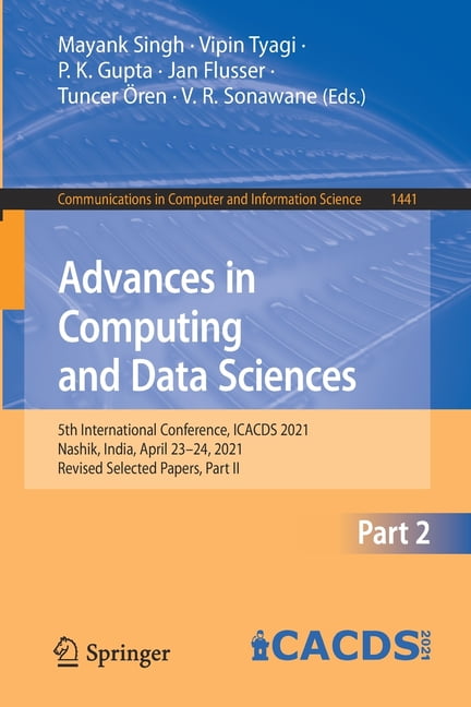 Communications in Computer and Informati Advances in Computing and Data ...