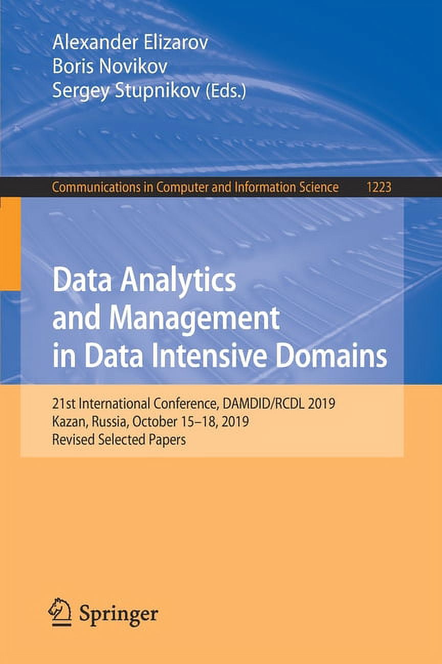 Communications in Computer and Informati Data Analytics and Management ...