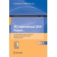 thumbnail image 1 of Communications in Computer and Informati Hci International 2019 - Posters: 21st International Conference, Hcii 2019, Orlando, Fl, Usa, July 26-31, 2019, Proceedi, Book 1034, (Paperback), 1 of 1