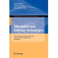 thumbnail image 1 of Communications in Computer and Informati Information and Software Technologies: 18th International Conference, Icist 2012, Kaunas, Lithuania, September 13-14, 20, Book 319, (Paperback), 1 of 1