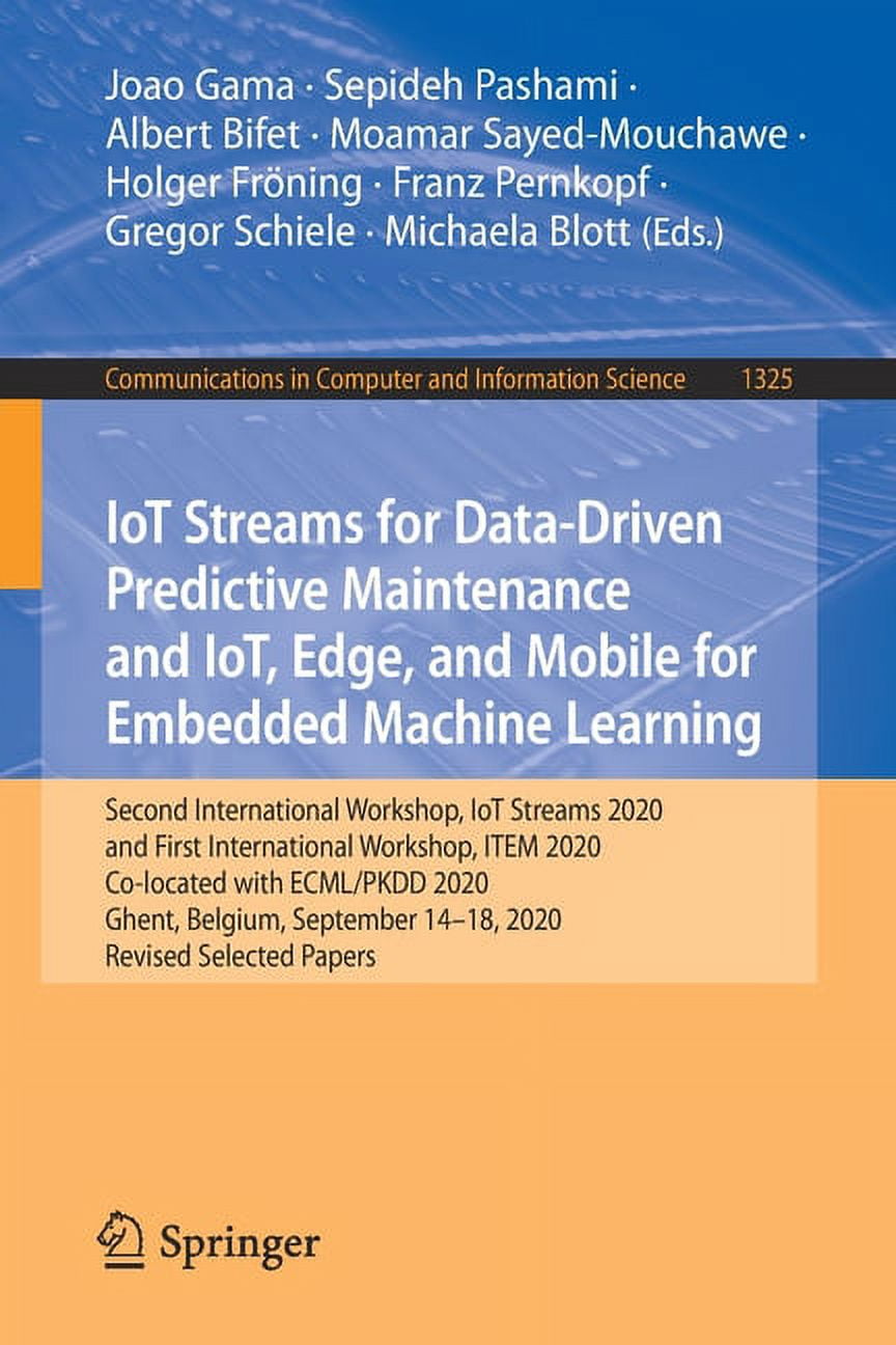 Communications in Computer and Informati Iot Streams for Data-Driven ...