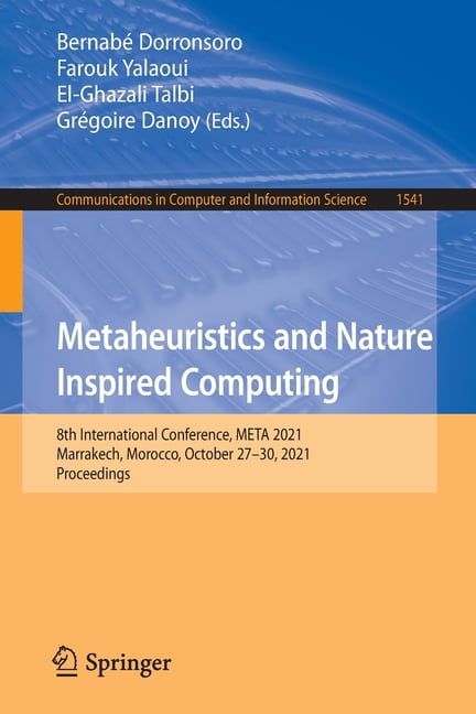 Meta Computer Science Language Communications in Computer and Informati Metaheuristics and Nature ...