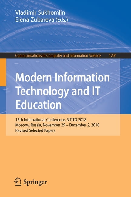001100 Computer Communications in Computer and Informati Modern Information Technology ...
