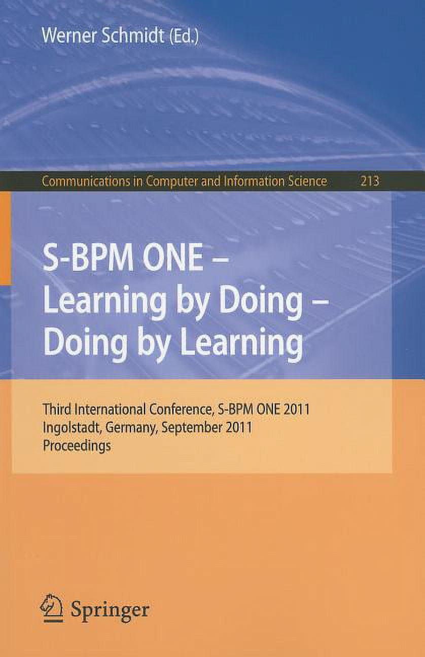 Communications in Computer and Informati S-BPM One - Learning by Doing ...