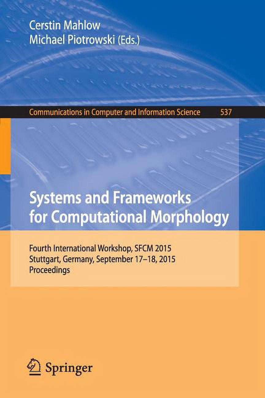 Communications in Computer and Informati Systems and Frameworks for ...