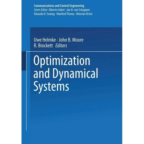 Communications and Control Engineering Optimization and Dynamical Systems, (Paperback)