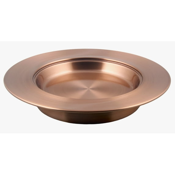 Communion Bread Tray for Churches Mayur Export Stainless Steel Communion Supplies (Copper)