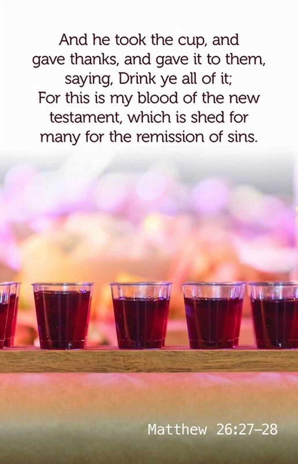 Communion Bulletin: And as They Were Eating (Package of 100): Matthew ...