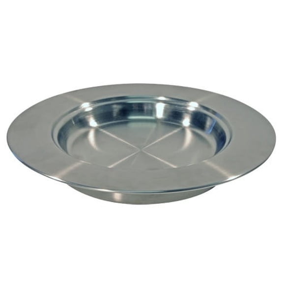 Communion Stacking Bread Plate - Stainless Steel - 10"