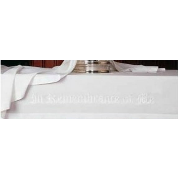 Communion Table Cloth - In Remembrance of Me