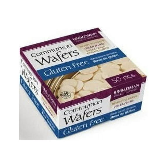 Communion-Wafer-Baked Gluten Free Rounds (Pack Of 50)