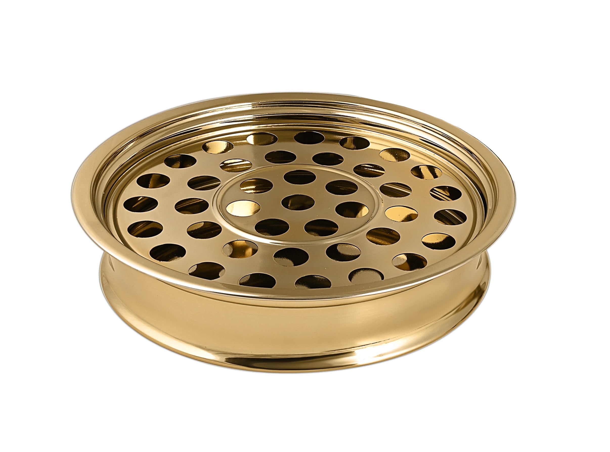 Communion Ware, 3 dienbladen voor heilige wijn, met deksel en 2 stapelbare broodborden met deksel, roestvrij staal (mat