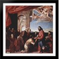 thumbnail image 1 of Communion of the Apostles 28x28 Large Black Wood Framed Print Art by Jusepe de Ribera, 1 of 2
