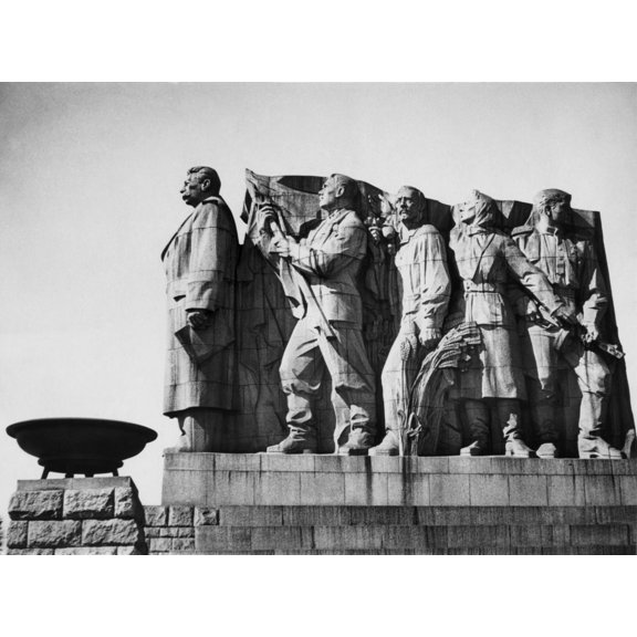 Communist Monument In Prague History (36 x 24)