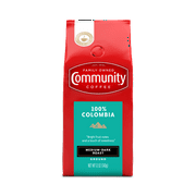 Community Coffee 100% Colombia Medium Roast Ground Coffee 12 oz Bag