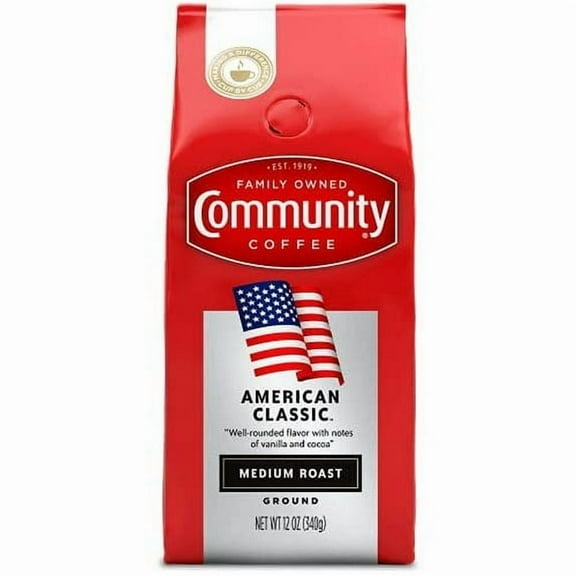 Community Coffee American Classic Medium Roast - 12oz (Pack of 2)
