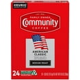 thumbnail image 1 of Community Coffee American Classic Medium Roast Coffee - Single Serve Pods - 24ct, 1 of 4