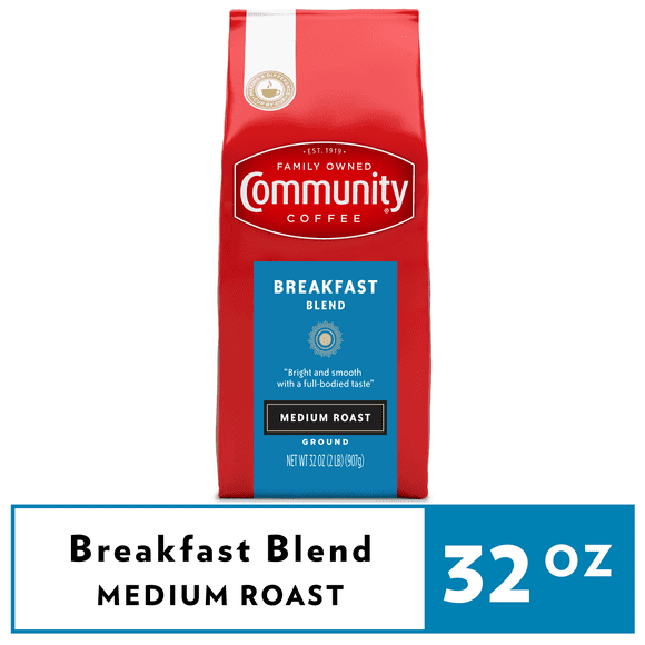 Community Coffee Breakfast Blend 32 Ounce Bag