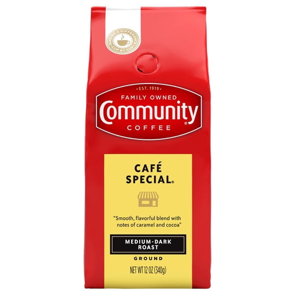 Community Coffee Cafe Special Medium-Dark Roast Ground Coffee